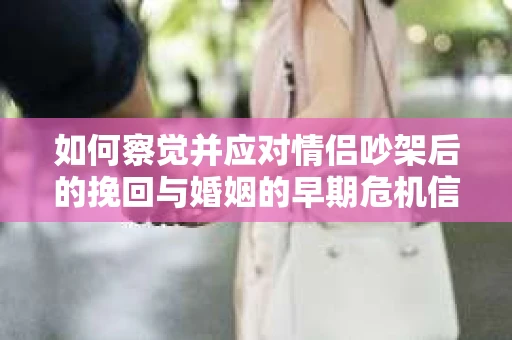 如何察觉并应对情侣吵架后的挽回与婚姻的早期危机信号？