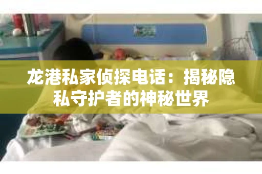龙港私家侦探电话：揭秘隐私守护者的神秘世界