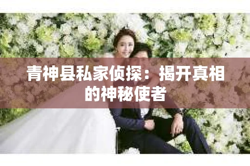 青神县私家侦探：揭开真相的神秘使者