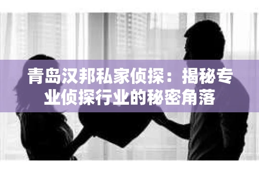 青岛汉邦私家侦探：揭秘专业侦探行业的秘密角落