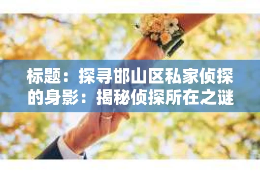 标题：探寻邯山区私家侦探的身影：揭秘侦探所在之谜