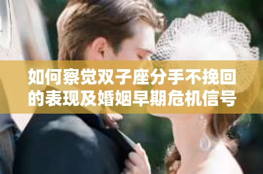 如何察觉双子座分手不挽回的表现及婚姻早期危机信号？