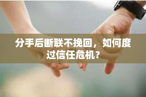 分手后断联不挽回，如何度过信任危机？