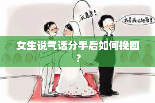 女生说气话分手后如何挽回? 女生说气话分手后如何挽回?
