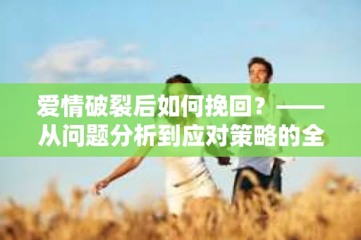 爱情破裂后如何挽回？——从问题分析到应对策略的全面指南