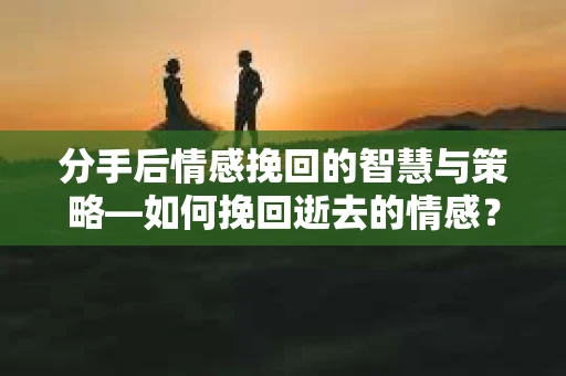 分手后情感挽回的智慧与策略—如何挽回逝去的情感？