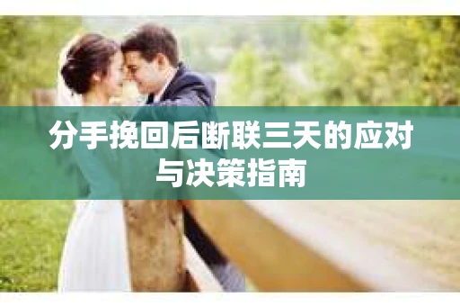 分手挽回后断联三天的应对与决策指南